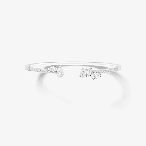 Serti sur Vide bracelet set with 5 diamonds
