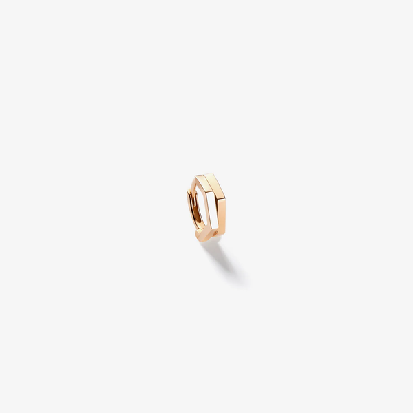 Antifer 2-row hoop earring