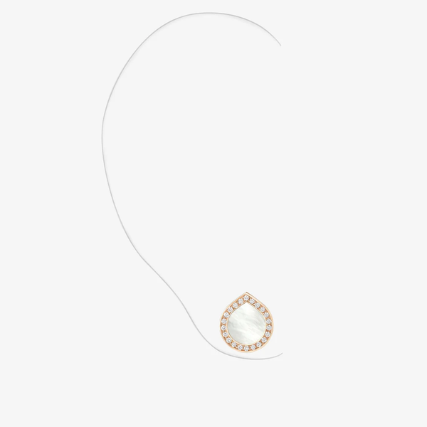 Antifer Mother of Pearl stud earring