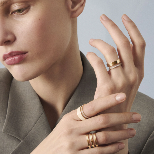 Berbere 3-row ring