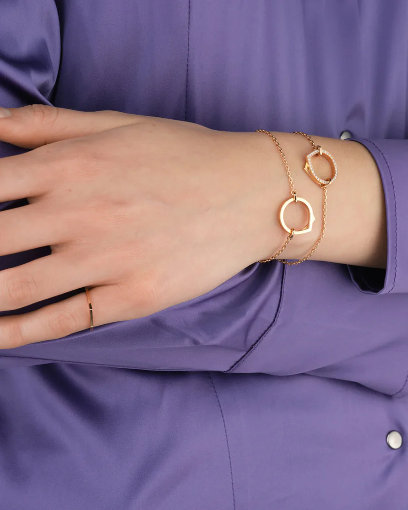 Antifer chain bracelet without diamond